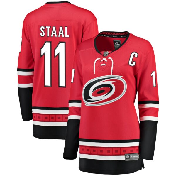 Women’s Carolina Hurricanes Jordan Staal Fanatics Branded Red Alternate Breakaway Player Jersey