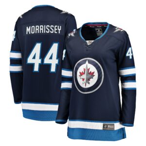 Women's Winnipeg Jets Josh Morrissey Fanatics Branded Navy Breakaway Jersey