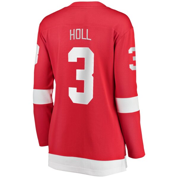 Women’s Detroit Red Wings Justin Holl Fanatics Branded Red Home Breakaway Player Jersey