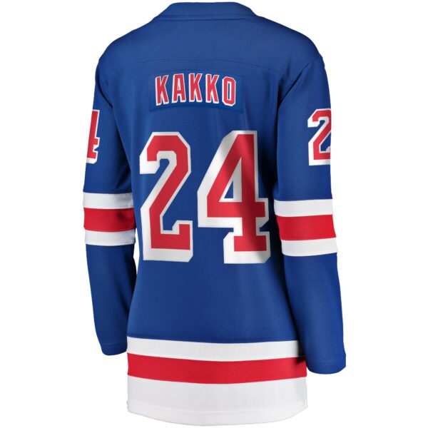 Women’s New York Rangers Kaapo Kakko Fanatics Branded Blue Replica Player Jersey