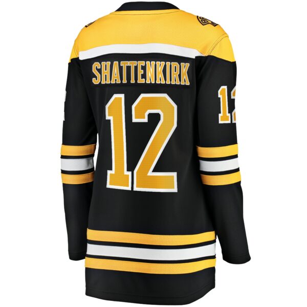 Women’s Boston Bruins Kevin Shattenkirk Fanatics Branded Black Home Breakaway Player Jersey