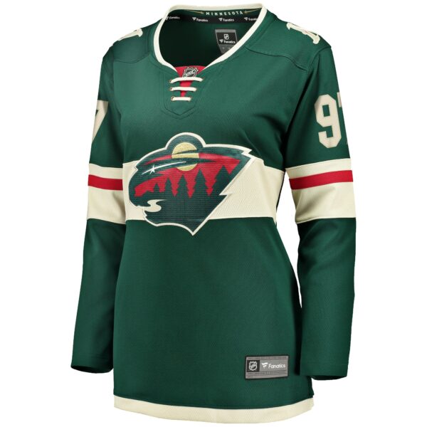 Women’s Minnesota Wild Kirill Kaprizov Fanatics Branded Green Home Premier Breakaway Player Jersey