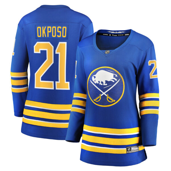 Women’s Buffalo Sabres Kyle Okposo Fanatics Branded Royal Home Breakaway Jersey