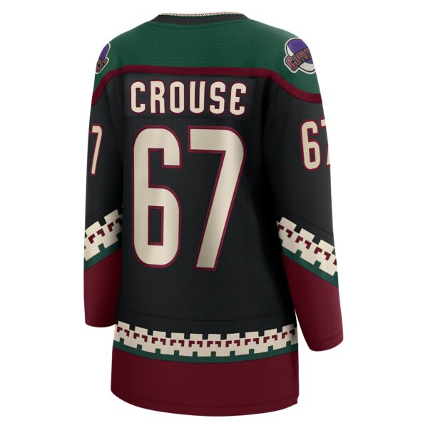 Women’s Arizona Coyotes Lawson Crouse Fanatics Branded Black Home Breakaway Player Jersey