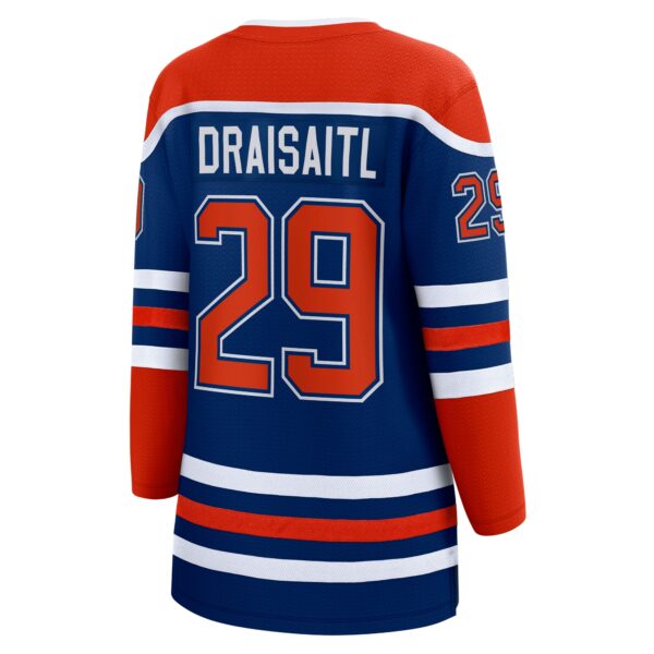 Women’s Edmonton Oilers Leon Draisaitl Fanatics Branded Royal Home Breakaway Player Jersey