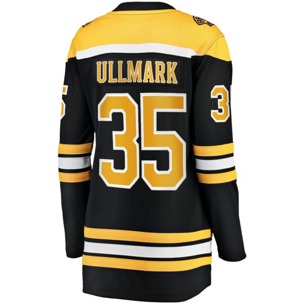 Women’s Boston Bruins Linus Ullmark Fanatics Branded Black Home Breakaway Player Jersey