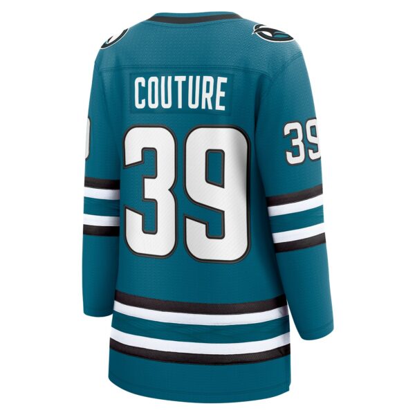 Women’s San Jose Sharks Logan Couture Fanatics Branded Teal Home Breakaway Player Jersey