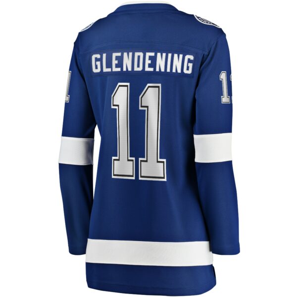 Women’s Tampa Bay Lightning Luke Glendening Fanatics Branded Blue Home Breakaway Player Jersey