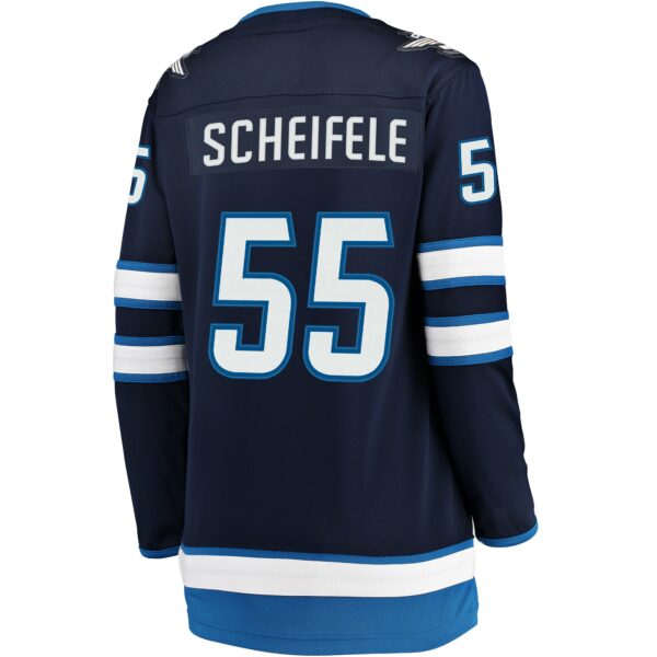 Women’s Winnipeg Jets Mark Scheifele Fanatics Branded Navy Breakaway Jersey