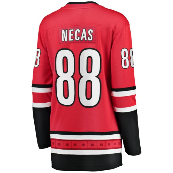 Women’s Carolina Hurricanes Martin Necas Fanatics Branded Red Alternate Breakaway Player Jersey