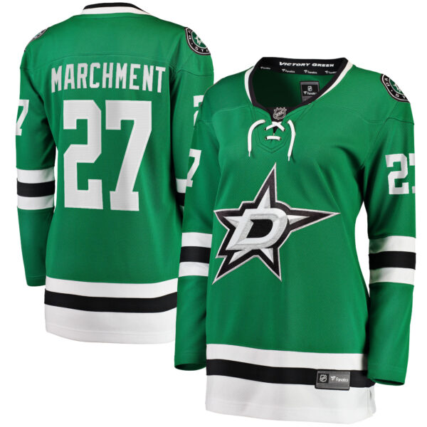 Women’s Dallas Stars Mason Marchment Fanatics Branded Kelly Green Home Breakaway Player Jersey