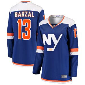 Women's New York Islanders Mathew Barzal Fanatics Branded Blue Alternate Breakaway Jersey