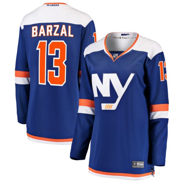 Women’s New York Islanders Mathew Barzal Fanatics Branded Blue Alternate Breakaway Jersey