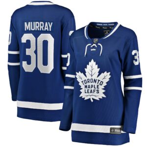 Women's Toronto Maple Leafs Matt Murray Fanatics Branded Blue Home Breakaway Player Jersey