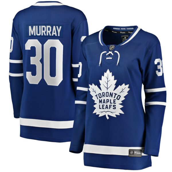 Women’s Toronto Maple Leafs Matt Murray Fanatics Branded Blue Home Breakaway Player Jersey