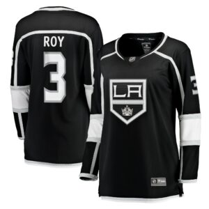 Women's Los Angeles Kings Matt Roy Fanatics Branded Black Home Team Breakaway Player Jersey