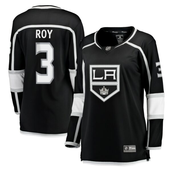 Women’s Los Angeles Kings Matt Roy Fanatics Branded Black Home Team Breakaway Player Jersey