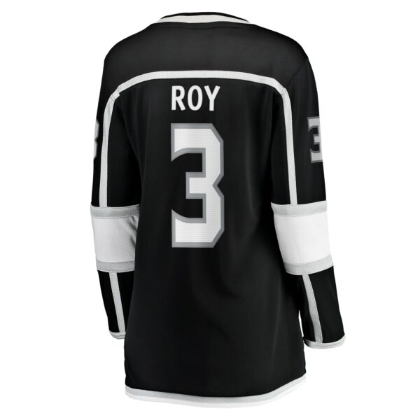 Women’s Los Angeles Kings Matt Roy Fanatics Branded Black Home Team Breakaway Player Jersey