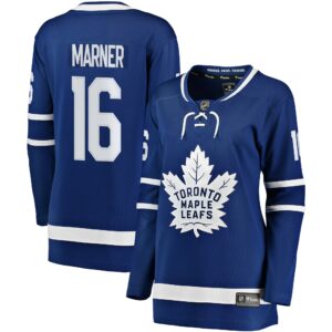 Women's Toronto Maple Leafs Mitchell Marner Fanatics Branded Blue Breakaway Player Jersey