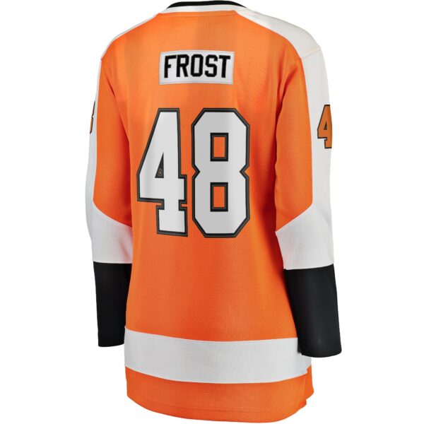 Women’s Philadelphia Flyers Morgan Frost Fanatics Branded Orange Breakaway Player Jersey