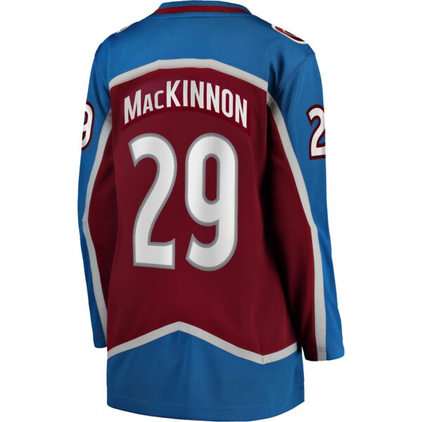 Women’s Colorado Avalanche Nathan MacKinnon Fanatics Branded Maroon Home Breakaway Player Jersey