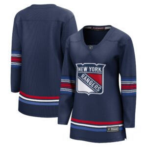 Women's New York Rangers Fanatics Branded Navy Alternate Premier Breakaway Jersey