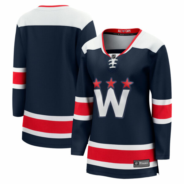 Women’s Washington Capitals Fanatics Branded Navy Alternate Premier Breakaway Jersey