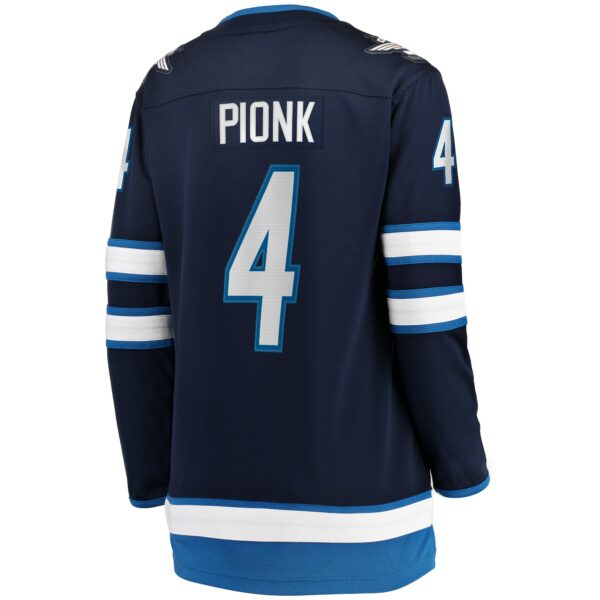 Women’s Winnipeg Jets Neal Pionk Fanatics Branded Navy Home Breakaway Player Jersey