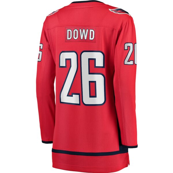 Women’s Washington Capitals Nic Dowd Fanatics Branded Red Home Breakaway Player Jersey