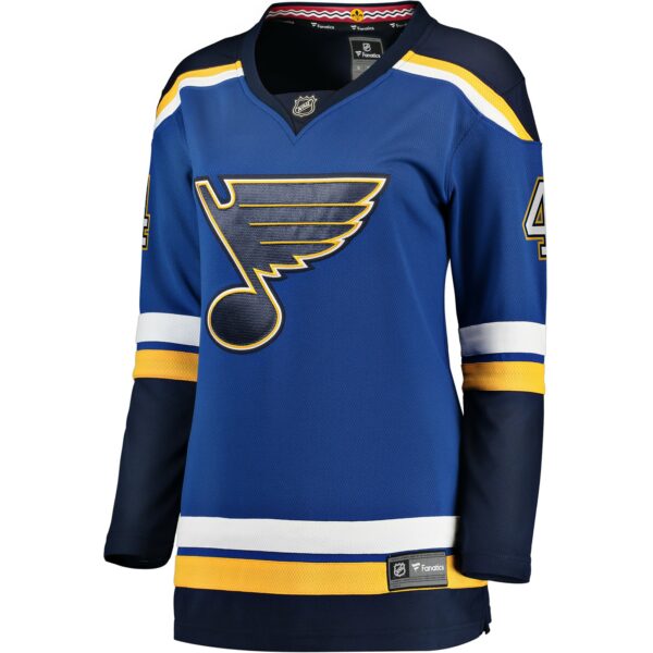 Women’s St. Louis Blues Nick Leddy Fanatics Branded Blue Home Breakaway Player Jersey