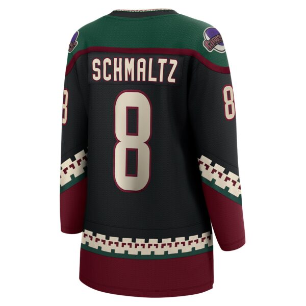 Women’s Arizona Coyotes Nick Schmaltz Fanatics Branded Black Home Breakaway Player Jersey