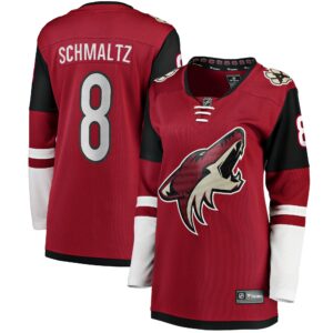 Women's Arizona Coyotes Nick Schmaltz Fanatics Branded Garnet Home Breakaway Player Jersey