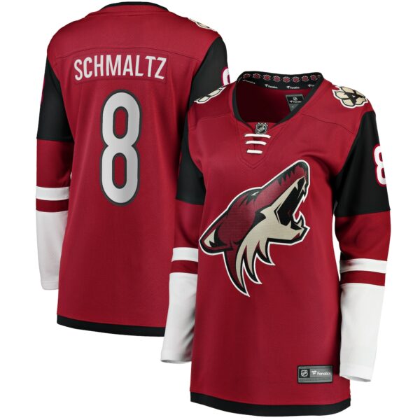 Women’s Arizona Coyotes Nick Schmaltz Fanatics Branded Garnet Home Breakaway Player Jersey