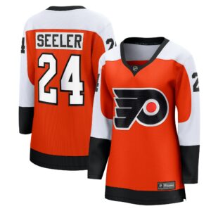 Women's Philadelphia Flyers Nick Seeler Fanatics Branded Orange Home Breakaway Player Jersey