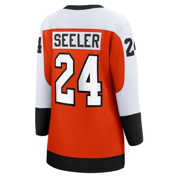 Women’s Philadelphia Flyers Nick Seeler Fanatics Branded Orange Home Breakaway Player Jersey