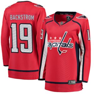 Women's Washington Capitals Nicklas Backstrom Fanatics Branded Red Home Breakaway Player Jersey