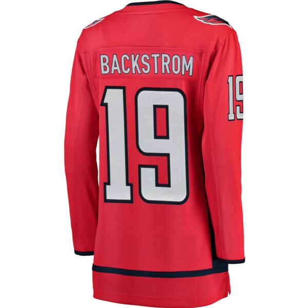 Women’s Washington Capitals Nicklas Backstrom Fanatics Branded Red Home Breakaway Player Jersey