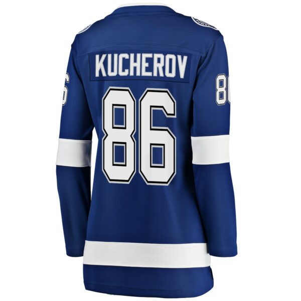 Women’s Tampa Bay Lightning Nikita Kucherov Fanatics Branded Blue Premier Breakaway Player Jersey