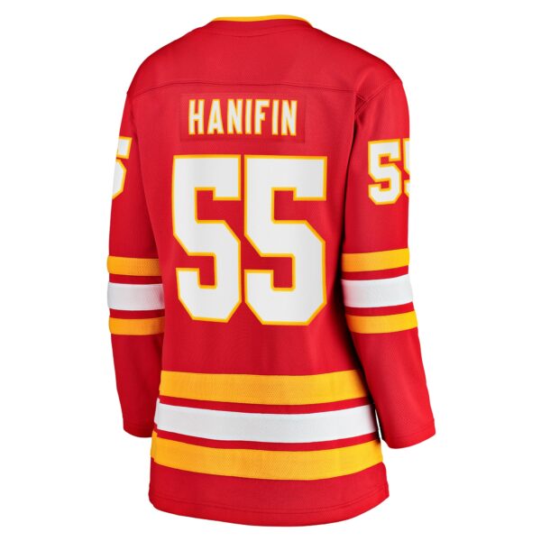 Women’s Calgary Flames Noah Hanifin Fanatics Branded Red Home Breakaway Jersey