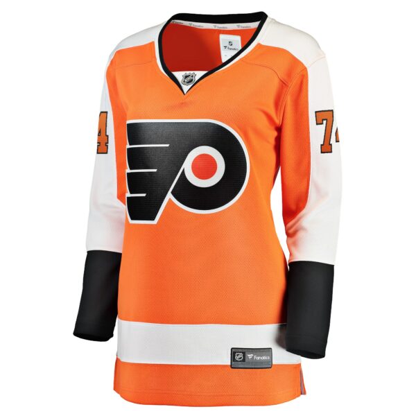 Women’s Philadelphia Flyers Owen Tippett Fanatics Branded Orange Home Breakaway Player Jersey