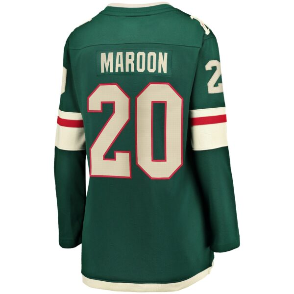 Women’s Minnesota Wild Pat Maroon Fanatics Branded Green Home Breakaway Player Jersey