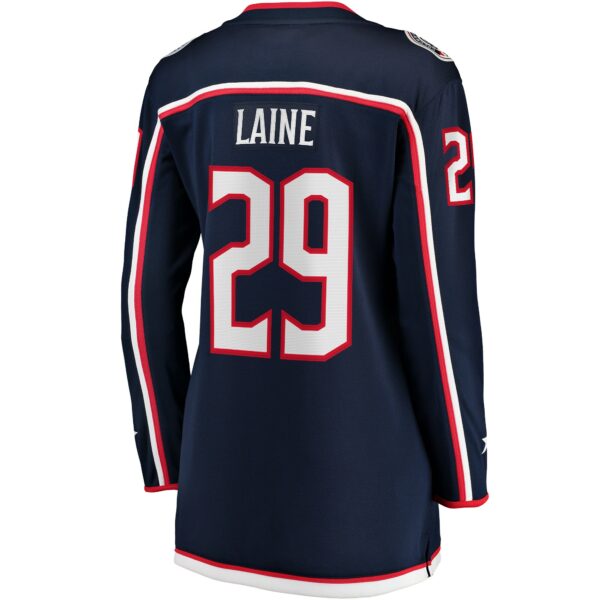 Women’s Columbus Blue Jackets Patrik Laine Fanatics Branded Navy Home Breakaway Jersey