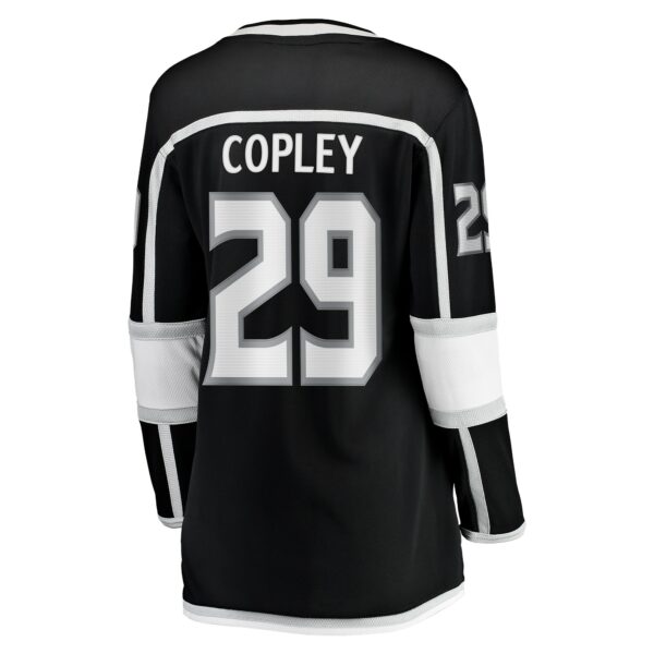 Women’s Los Angeles Kings Pheonix Copley Fanatics Branded Black Home Breakaway Player Jersey