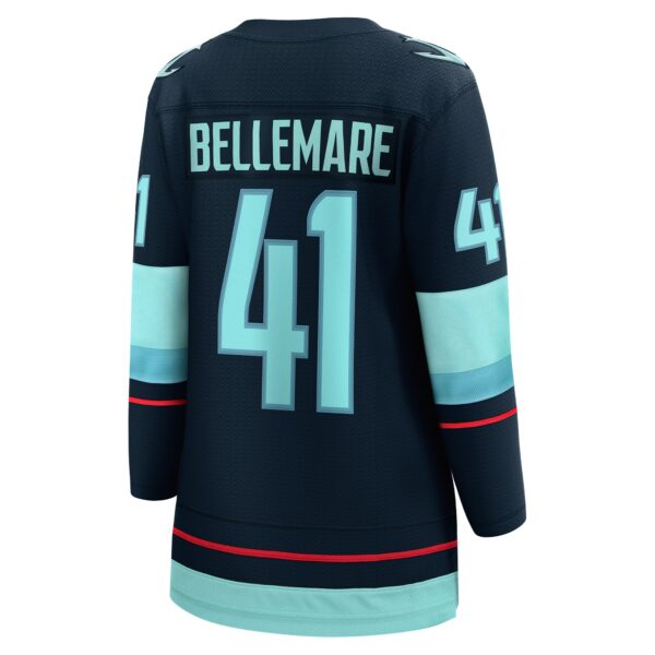 Women’s Seattle Kraken Pierre-Edouard Bellemare Fanatics Branded Deep Sea Blue Home Breakaway Player Jersey