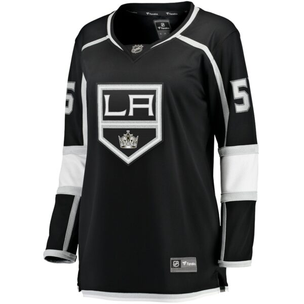 Women’s Los Angeles Kings Quinton Byfield Fanatics Branded Black Home Team Breakaway Player Jersey