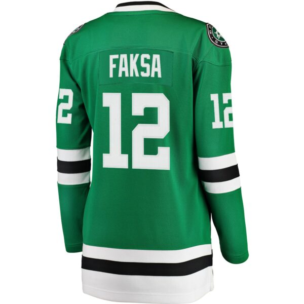 Women’s Dallas Stars Radek Faksa Fanatics Branded Kelly Green Breakaway Player Jersey