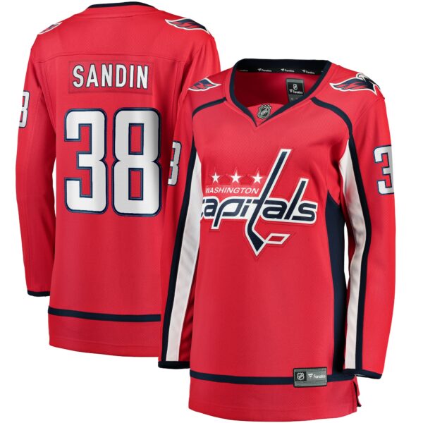 Women’s Washington Capitals Rasmus Sandin Fanatics Branded Red Home Breakaway Jersey