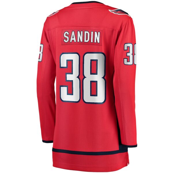 Women’s Washington Capitals Rasmus Sandin Fanatics Branded Red Home Breakaway Jersey