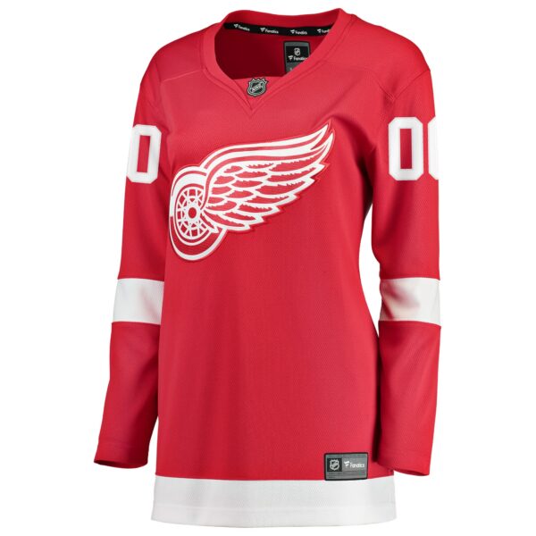 Women’s Detroit Red Wings Fanatics Branded Red Home Breakaway Custom Jersey