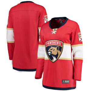 Women's Florida Panthers Fanatics Branded Red Breakaway Home Jersey